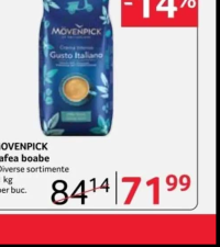 MOVENPICK Cafea boabe diverse sortimente 1 kg