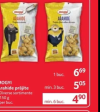 MOGYI Arahide prăjite diverse sortimente 150 g