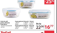Linia de cutii pentru alimente Fresh Micro