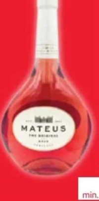 Mateus Vin Rosé / Branco 0,75 l