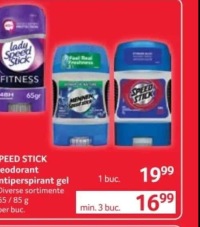 SPEED STICK Deodorant antiperspirant gel 65/85 g