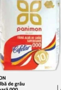 PANIMON Făină albă de grâu superioară 000 1kg
