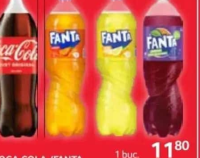 COCA COLA / FANTA Băutură răcoritoare carbogazoasă diverse sortimente 2,0 l