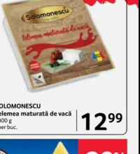 SOLOMONESCU Telemea maturată de vacă 400g