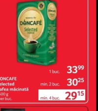 DONCAFE Selected Cafea măcinată 500 g