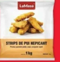 La Masă Strips de pui nepicant 1000 g