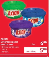 AXION Detergent pastă pentru vase 225 g