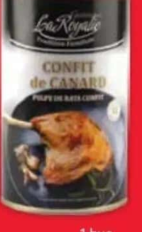 La Royalie Pulpe de rață confit 3825 g