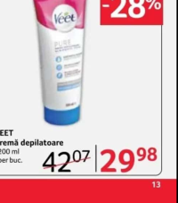 VEET Cremă depilatoare 200 ml