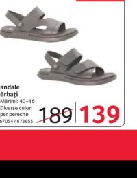 Goretti Sandale bărbați Mărimi: 40-46