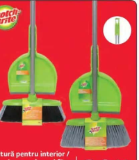Scotch-Brite Mătură pentru interior / exterior cu mâner și făraș