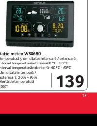 Serioux Stație meteo WS8680