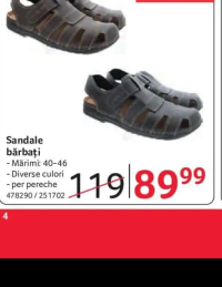 Inblu Sandale bărbați Mărimi: 40-46