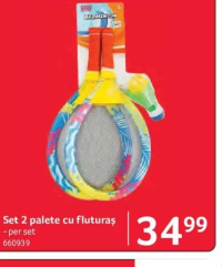 Set 2 palete cu fluturaș