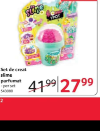 Set de creat slime parfumat
