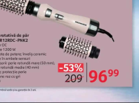 HEINNER Perie rotativă de păr HAB-R12RDC-PNK2
