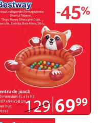 Bestway Centru de joacă 107 x 94 x 58 cm