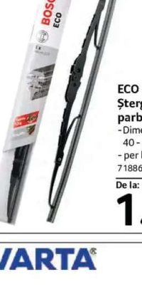BOSCH ECO Ștergător parbriz 40-65 cm
