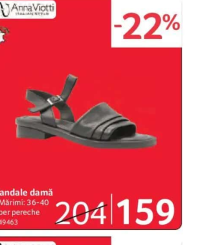 Anna Viotti Sandale damă Mărimi: 36-40