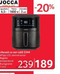 JOCCA Friteuză cu aer cald 2344