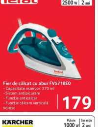 Tefal Fier de călcat cu abur FV5718E0