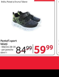 Pantofi sport băieți Mărimi: 28-35