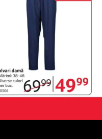 BLUE SEVEN Şalvari damă