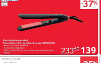 PHILIPS Placă de îndreptat părul ThermoProtect StraightCare Essential BHS376/00