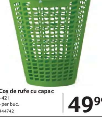 Perind Coș de rufe cu capac - 42 l