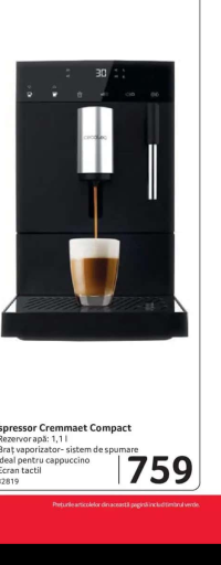 cecotec Espressor Cremmaet Compact 1.1 l 19 bar 1350 w