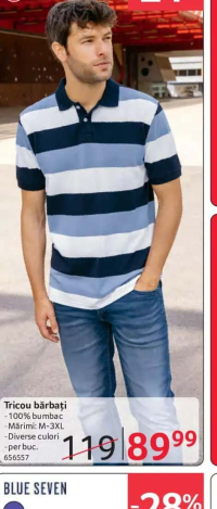 BLUE SEVEN Tricou bărbați