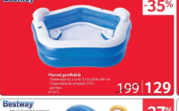 Bestway Piscină gonflabilă 213 x 206 x 69 cm 575 l