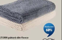 JYSK HAGTORN pătură din fleece 140x200 cm