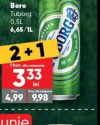 Bere Tuborg 0.5L
