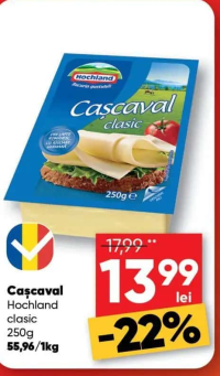 Hochland Cașcaval clasic 250g