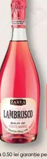 Zarea Lambrusco Vin spumant rosato amabile 0,75L