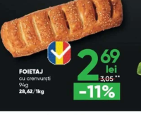 fiigo cafe FOIETAJ cu crenvurști 94g