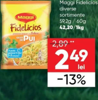 Maggi Fidelicios Fidea instant diverse sortimente 59.2g / 60g