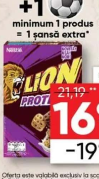 Nestle Lion / Cini Minis / Chocapic Protein Cereale 340g