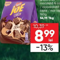Joe Napolitane glazură de ciocolată & cacao / ciocolată & lapte / noir lapte 160g