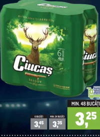 CIUCAȘ Bere blondă 6 x 0,5 L