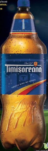 Timișoreana Bere blondă 6 x 2,5 L
