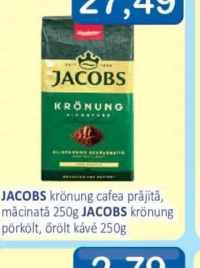 JACOBS krönung cafea prăjită, măcinată 250g