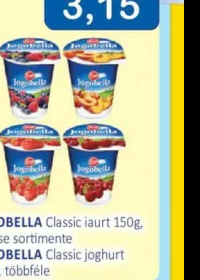 JOGOBELLA Classic iaurt 150g, diverse sortimente