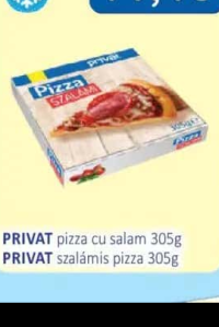 PRIVAT pizza cu salam 305g