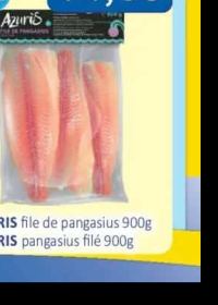 AZURIS file de pangasius 900g
