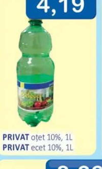 PRIVAT oțet 10%, 1L