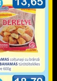 BAHAMAS colțunași cu brânză 600g