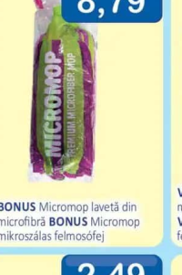 BONUS Micromop lavetă din microfibră