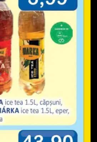 MÁRKA ice tea 1.5L, căpșuni, gutui